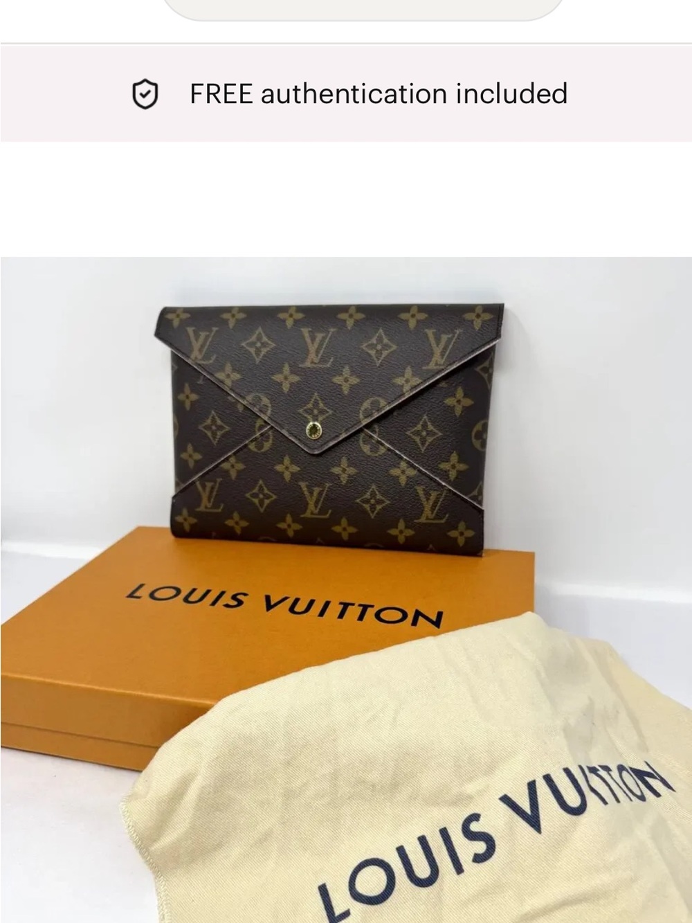 Louis Vuitton kiragami large pouchette